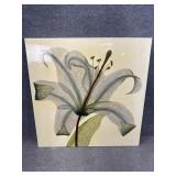 Large Floral Canvas Print