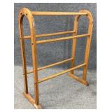 Oak Quilt/Blanket Rack