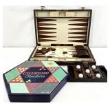 Backgammon, Chinese Checkers & Tic-Tac-Toe Games