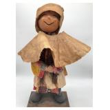 Large Handmade Folk Art Figure