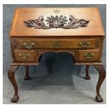 Antique Walnut Dovetailed Secretary Desk