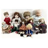 Vintage Collectible and Porcelain Dolls