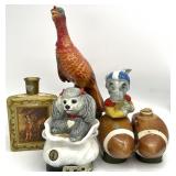 Vintage Whiskey Decanters