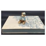 Vintage UNC Chapel Hill Book & Figurine