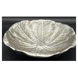 Wilton Co. RWP Armetale Pewter Cabbage Leaf Bowl