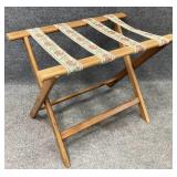 Wooden Folding Luggage Rack