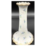 Antique Dresden Porcelain Hand Painted Candlestick