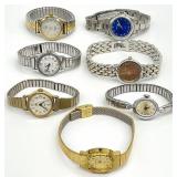 7pc Vintage Ladies Wrist Watches