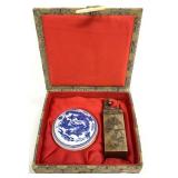 Vintage Chinese Seal Stamp Set