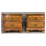 Pair Sumter Maple Nightstands
