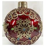 Giant Light Up Christmas Ball Decoration