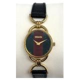 Gucci Ladies Gold-Plated Quartz Wristwatch