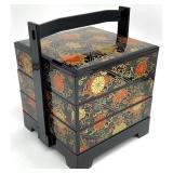 Three Tier Japanese Bento Box