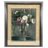 Framed Floral Print