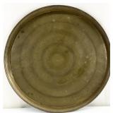 Large Middle Eastern Engraved Brass Tray