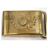 Vintage Westinghouse 12K Gold Filled Belt Buckle