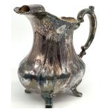 Lancaster Rose By Poole Silver Plated Pitcher