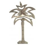 Bob Doster Signed Palmetto Tree Steel Sculpture