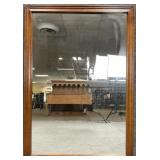 Cherry Frame Hanging Mirror