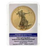 24k Gold Layered 1933 $20 Tribute Coin