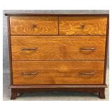 Quality Oak 2 Over 2 Chest