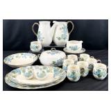 Metlox Poppytrail Sculptured Grape Leaves Dishes