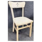 White Painted Side Chair