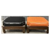 Pair Mid Century Stacking Ottomans