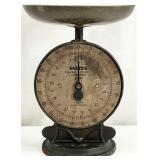 Vtg Salter No. 53 Silver & Copper Checker Scale