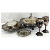 6pc Gorham Chantilly Silverplate
