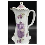 Vintage Porcelain Chocolate Pot