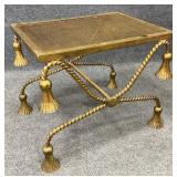 Regency Style Tassel Ottoman