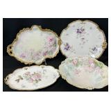 4pc Antique Vtg French / Limoges Porcelain