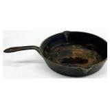 Antique 7MV Gate Marked Cast Iron Skillet