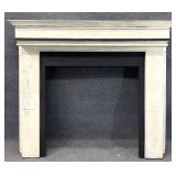 White Painted Mantel