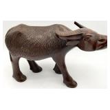 Vintage Hand Carved Water Buffalo