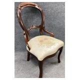 Victorian Walnut Frame Hip Rest Chair