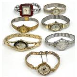 7pc Vintage Ladies Wrist Watches