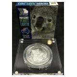 2 Troy Ounce Silver Planet Earth Coin