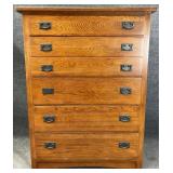 Vaughn Bassett Oak Chest of Drawers