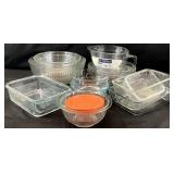 Glass Baking Dishes, Mixing Bowls & More