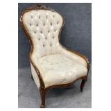 Victorian Button Tufted Chair