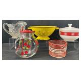 Vintage Kitchen Glassware & More