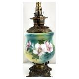 Vintage Gone With The Wind Lamp, No Top