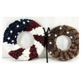 2 Decorative Wreaths
