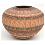 Wallace Nez Navajo Native American Pottery Vase
