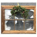 Decorative 6 Pane Window