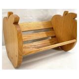 Oak Apple Book Rack