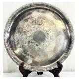 Barker Brothers Large Silverplate Footed Tray