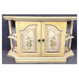 Painted Blind Door Console